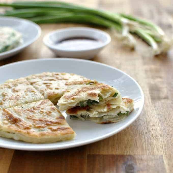 Scallion Shallot Pancakes - my favourite Chinese restaurant treat at home! Super easy, unbelievably good.