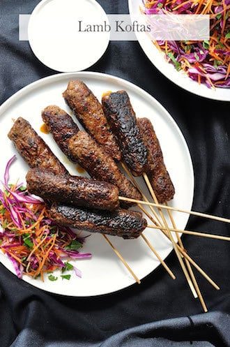 Arabian Feast Menu (1 hr prep): Lamb Koftas