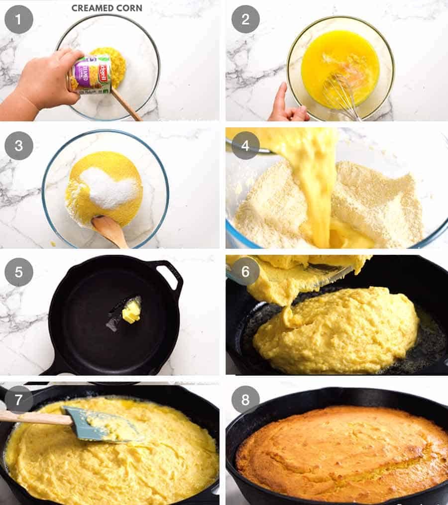 How to make cornbread