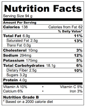 Grilled Mexican Corn Chipotle Adobo Mayo Nutrition