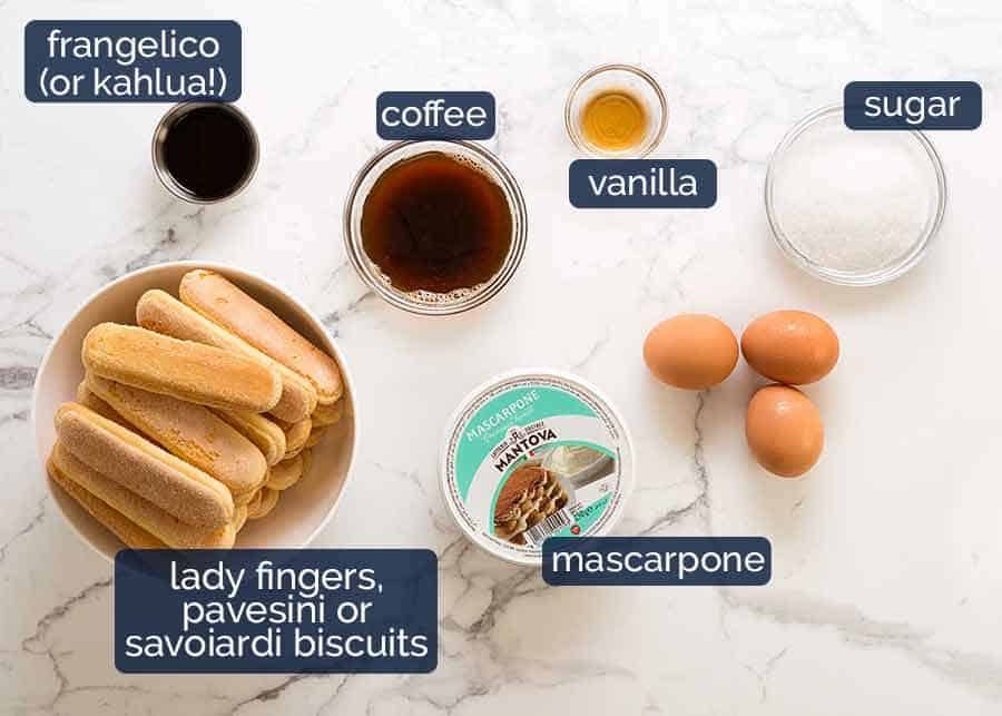 What goes in Tiramisu