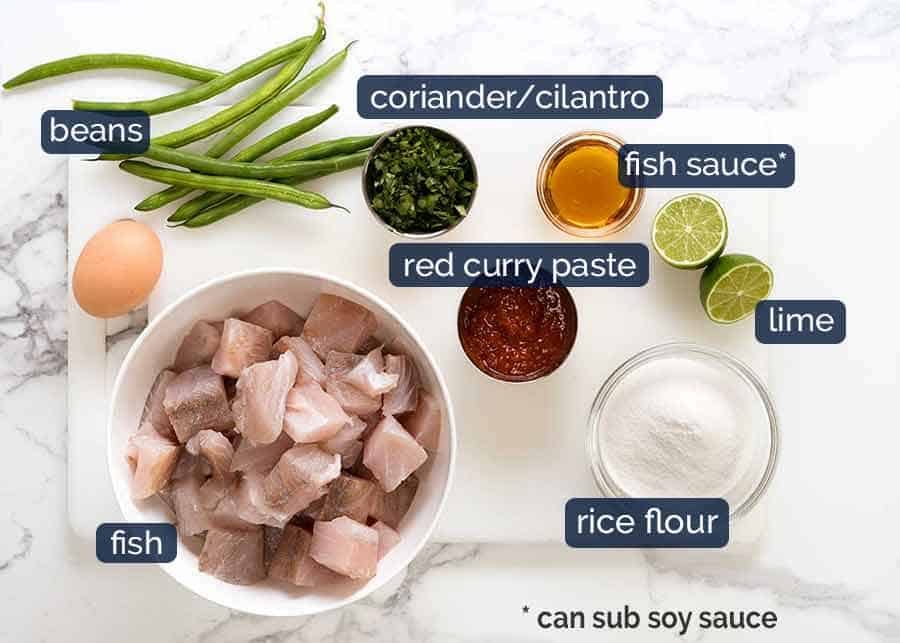 What goes in Thai Fish Cakes