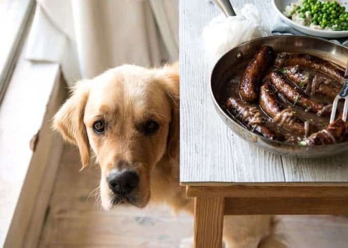 Bangers and Mash (Sausage with Onion Gravy) - epic comfort food at its best! recipetineats.com