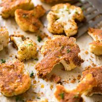 Try this Roasted Parmesan Crusted Cauliflower for dinner tonight! Serve it as a side or as a main meal, or how about as a healthy, low carb snack at a gathering? It's quick, easy and off-the-charts delicious! recipetineats.com