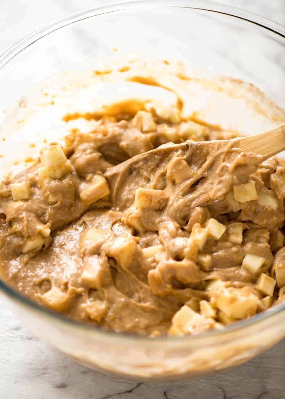 These Brown Sugar Apple Muffins are magical - made with pantry staples (no buttermilk or yoghurt), they stay moist for 4 - 5 days! recipetineats.com