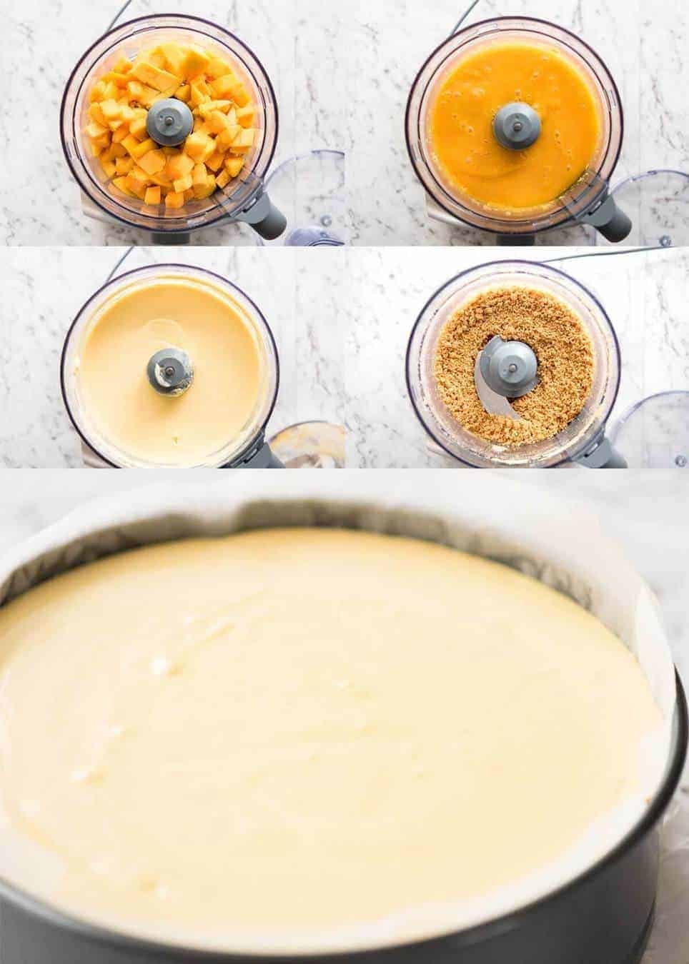 How to make No Bake Mango Cheesecake