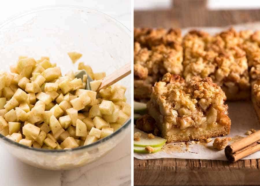 Apple filling for Apple Crumble Bars