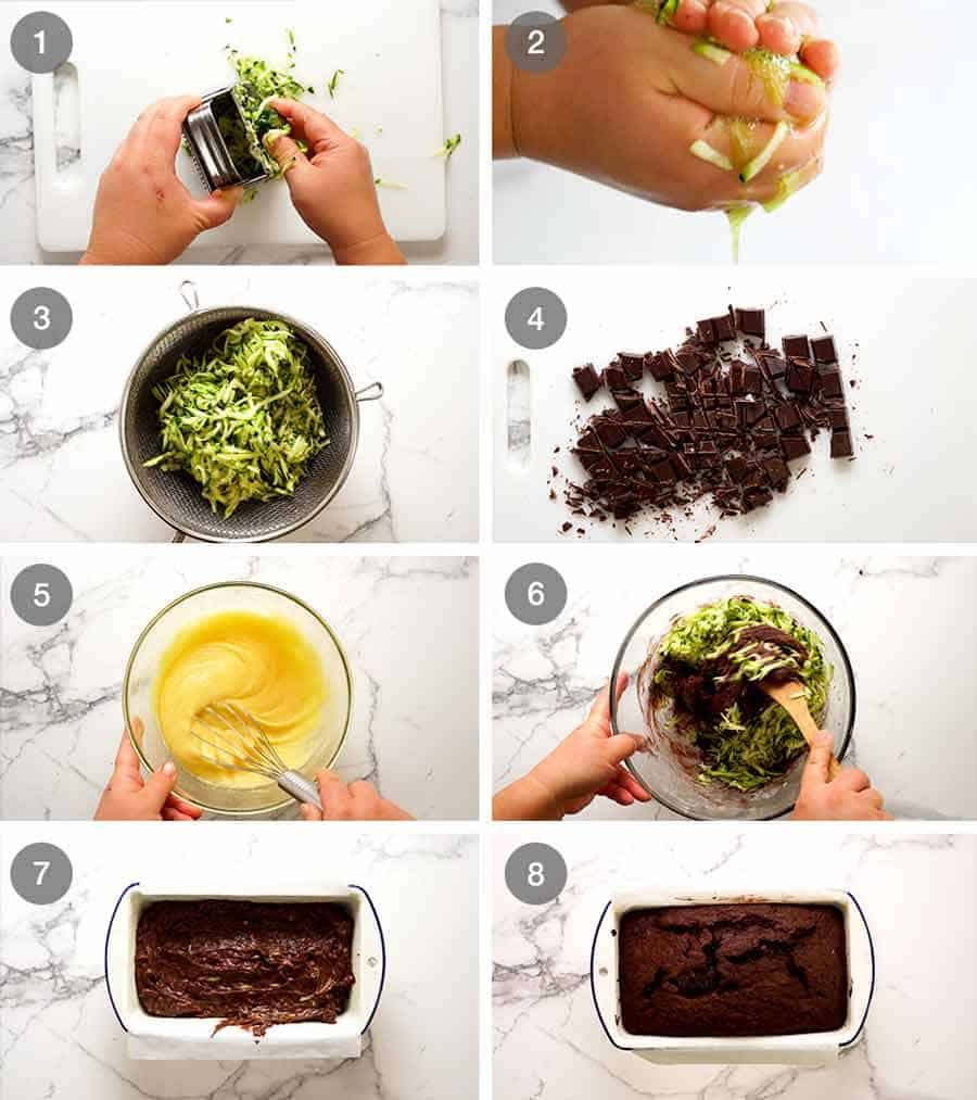 How to make Chocolate Zucchini Bread
