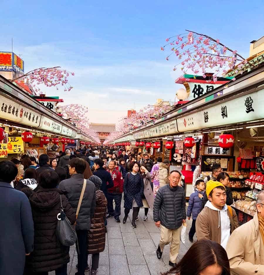 Asakusa Shopping - Nakamise shopping street