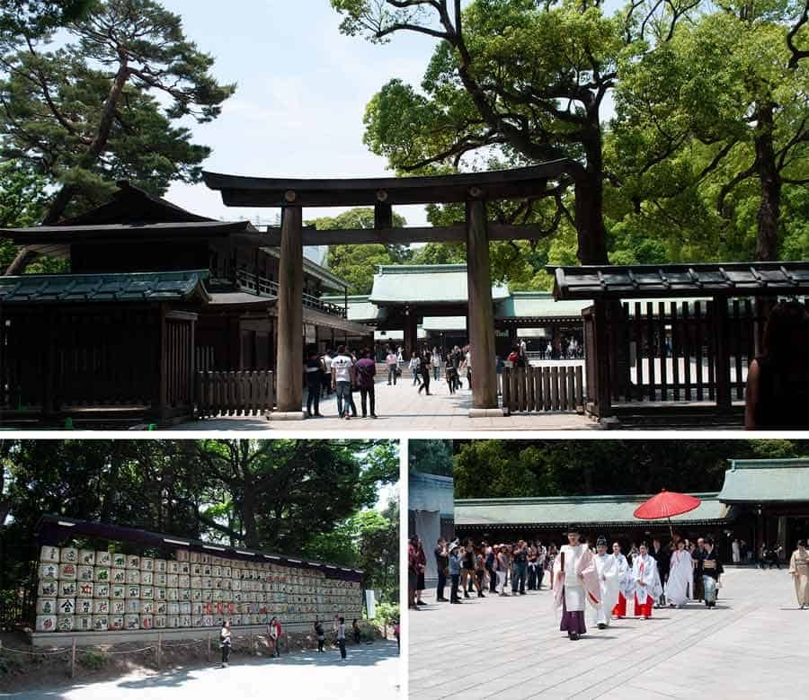 Harujuku Meiji Shrine in Tokyo
