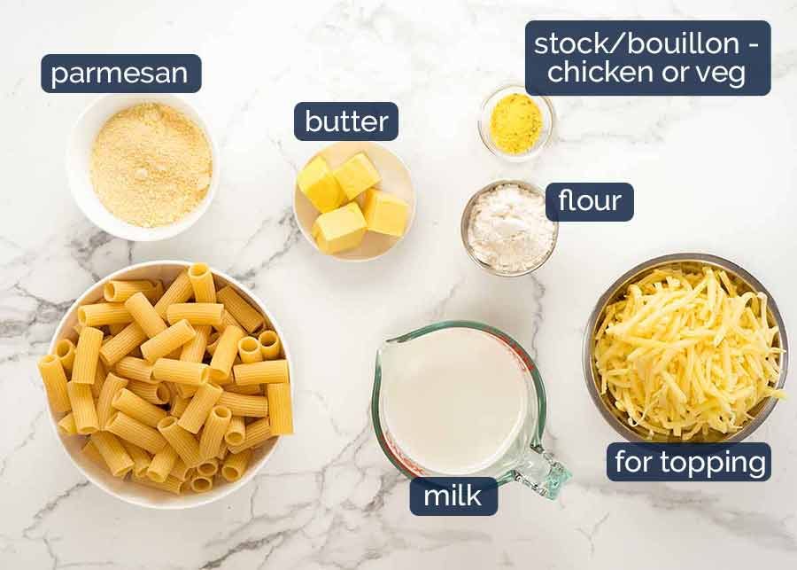 Creamy sauce for pasta bake