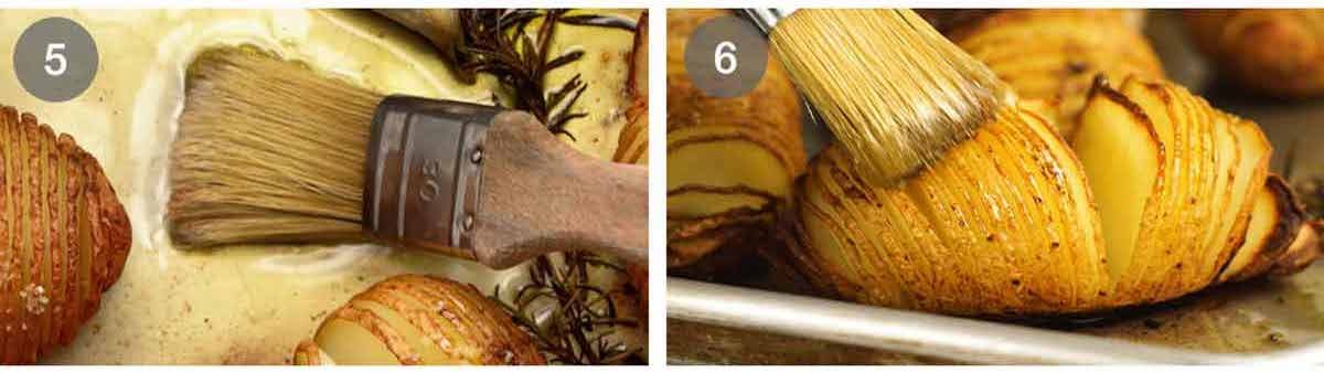 How to make Hasselback potatoes