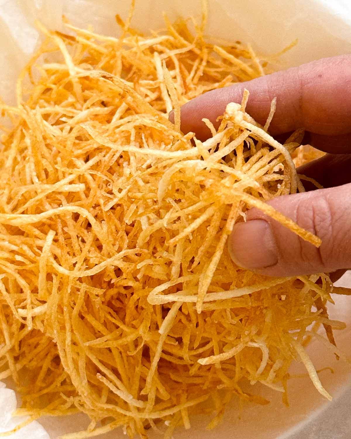 Pommes Paille - crispy potato straws