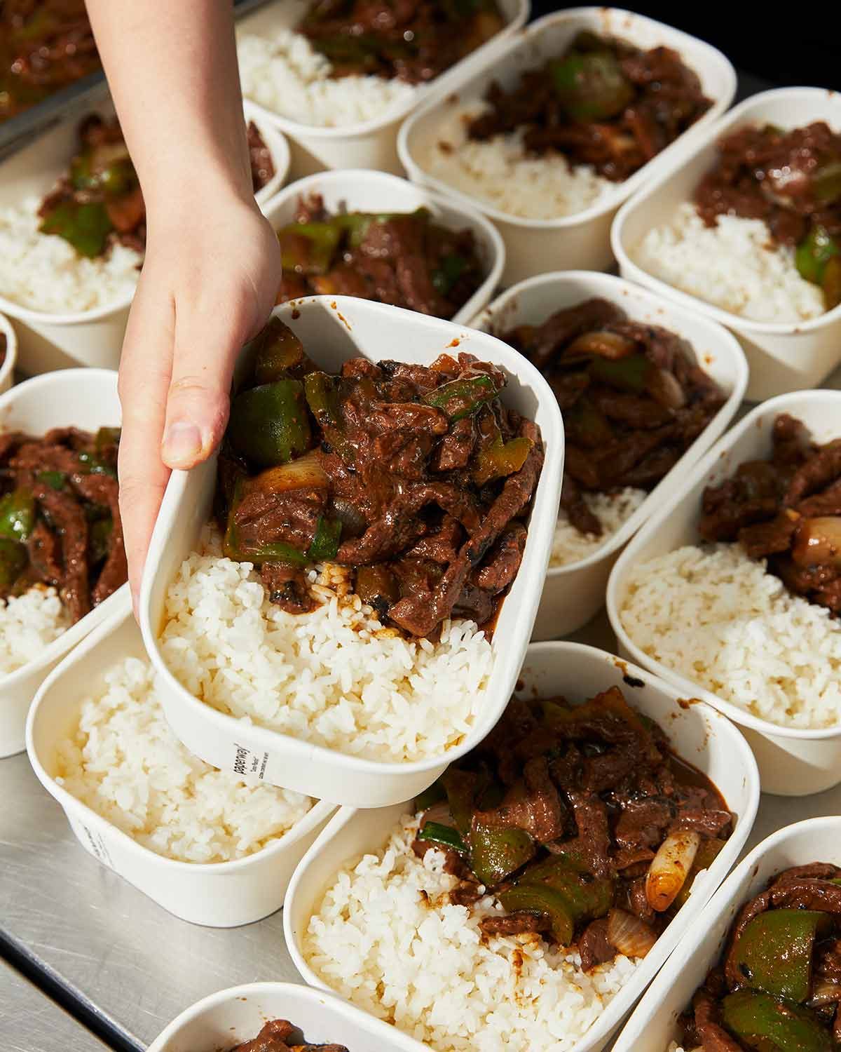 Hannah Beef in Black Bean Sauce at RTM