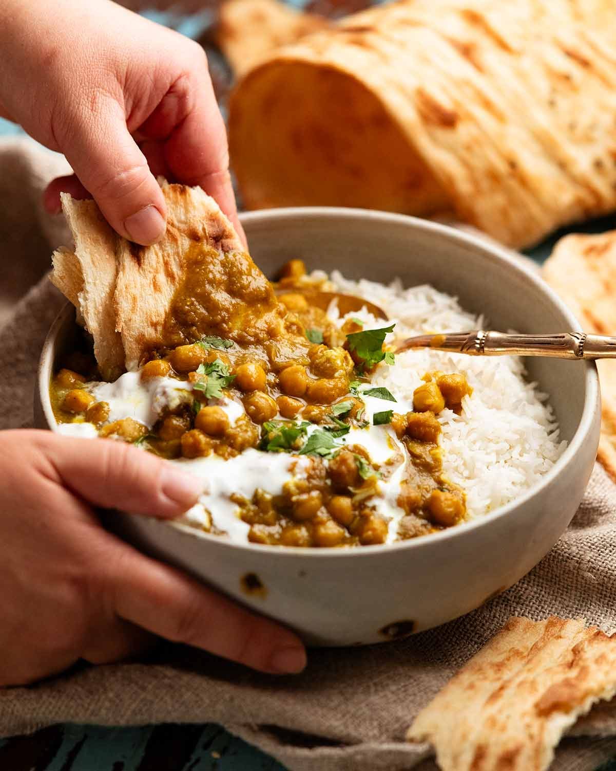 Afghani Chickpea Curry
