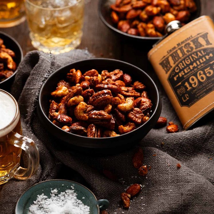 Texas BBQ candied nuts