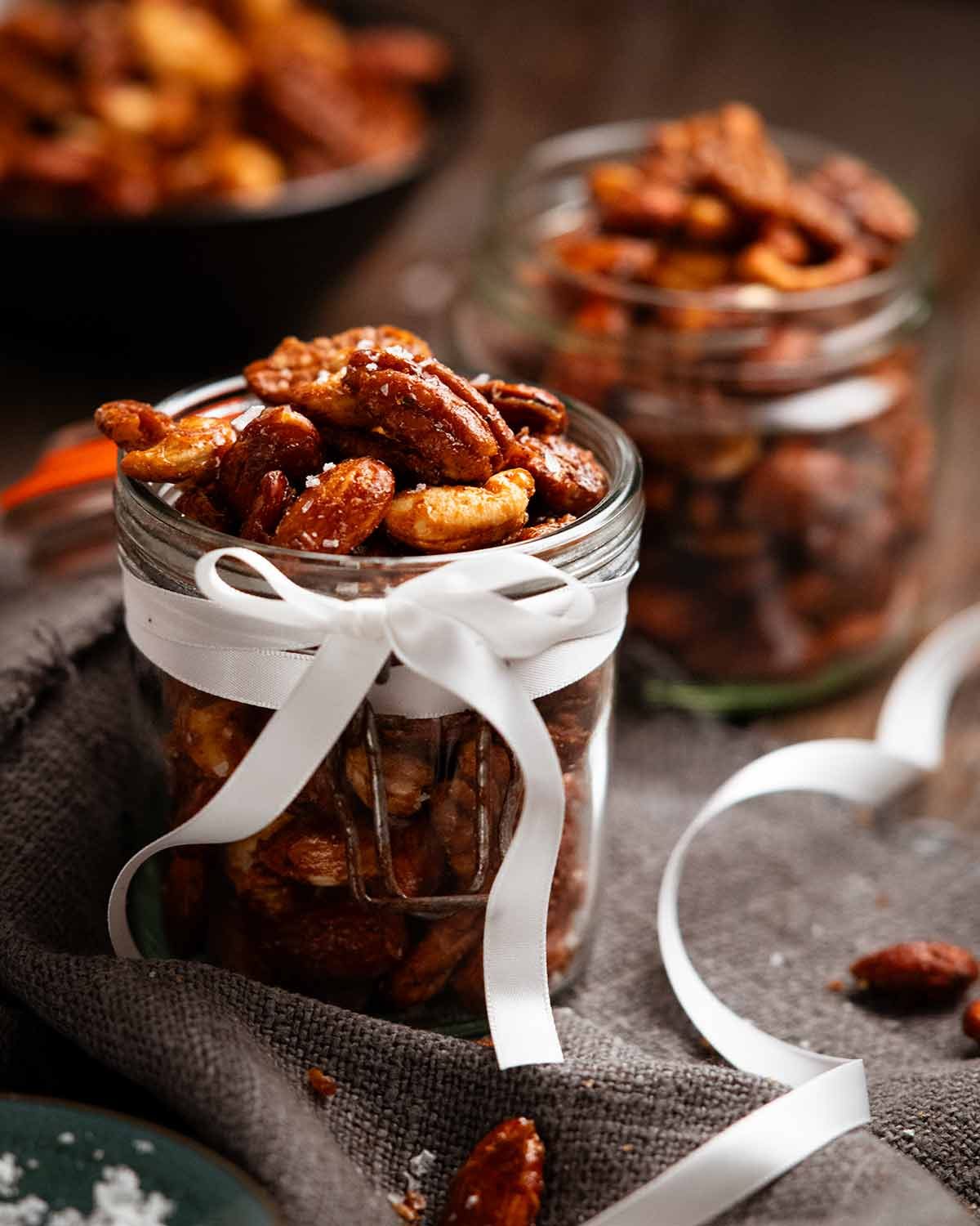 Texas BBQ candied nuts